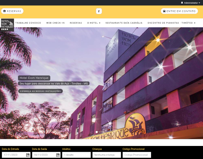 Imagem do Portal Hotel Dom Henrique